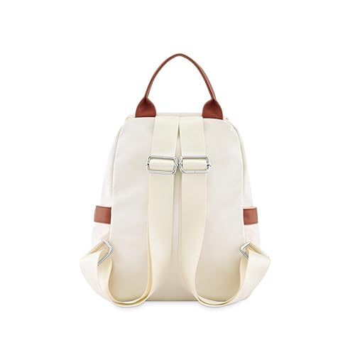 Image of Fastrack Casual Backpack for Girls | Nylon Women's Handbags | Space for 2 Bottle Holder| Ladies Purse Handbag | Backpack for Casual Carry