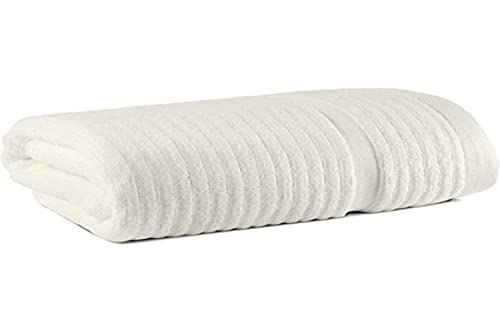 Caleffi Stripe Telo Bagno, Cotone, Panna, CM