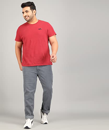 Image of STUDIO NEXX Regular Fit Cotton Lycra Blend Black Jeans