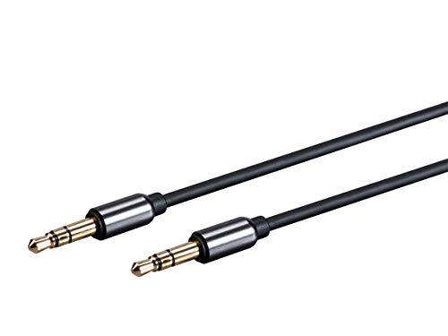 Cable Auxiliar de Audio Monoprice 3.5mm TRS 6 pies miniatura 2
