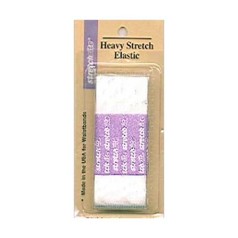 Knit Heavy Stretch Elastic 1-1/2 Wide 1-1/4 Yards Cover
