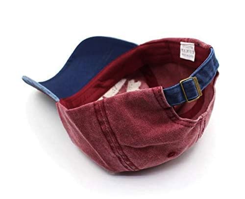 Image of Baseball Denim Adjustable Cap Sports Summer Outdoor Activities Cap for Men and Women