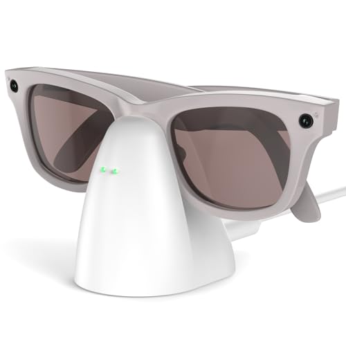 Charger Stand Compatible with RayBan Meta Smart Glasses, Portable Charging