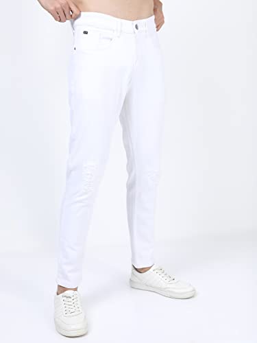 Image of KETCH Men's Tapered Fit Mid Rise Jeans (Stretchable)
