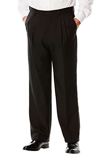 KingSize Men's Big & Tall Tall Easy Movement Pleat-Front Expandable Dress Pants