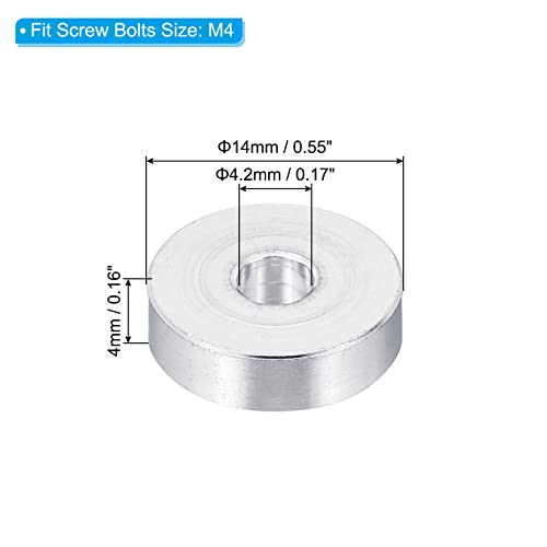 PATIKIL M4 Aluminum Spacer - Image 2