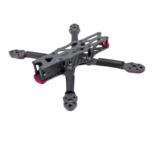 5インチ 6インチ 7インチ 295mm 8インチ 9インチ カーボンファイバー クワッドコプターフレームキット 7インチ HD FPV フリースタイル RC レーシングドローン用(6inch 260 Full)