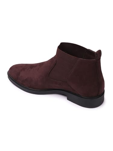 Image of Carlton London Men's Chelsea Comfortable Slip-On Round Toe Boot