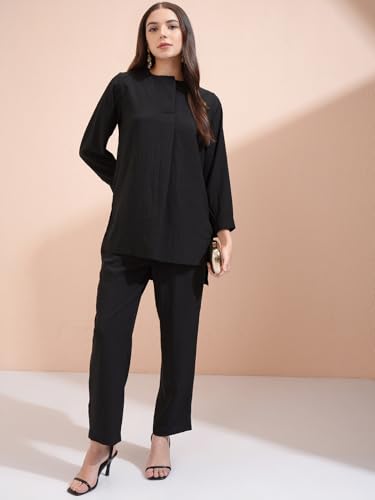 Image of Vishudh Women's Co-ord Set | Trendy Matching Set for Casual & Chic Looks | Stylish Top & Bottom Co-ord for Women