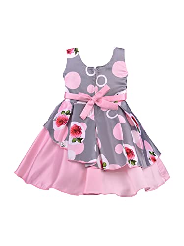 Image of Steffi Love Baby Girls Midi /Knee Length Festive /Wedding Dress Floral