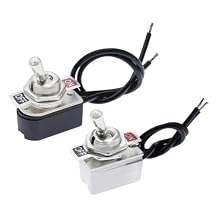 Ac 3A 250V 6A 125V On/Off Prewired Standard Toggle Switch with Wire Cable Kns-1 Spst Contacts Switch Electrical Equipment
