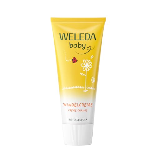 Weleda Baby Calendula Nappy Cream 75 ml with Zinc Oxide & Lanolin