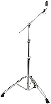 Pearl BC930 Double-Braced Cymbal Boom Stand, Heavy Weight Boom Stand with Gearless UniLock Cymbal Tilter, Three-Tier Height Adjustment, and Sturdy Double-Braced legs.