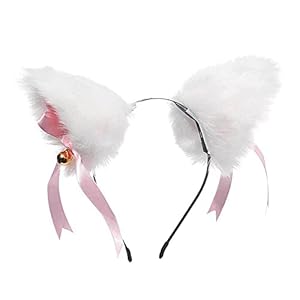 LXWLXDF-Meisjesachtige Hoofdband, Halloween vos hoofdband, cosplay anime karakter hoofddeksels rekwisieten, pluche…