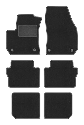 Tapis de sol Opel Zafira B graphite pour protéger la moquette des taches