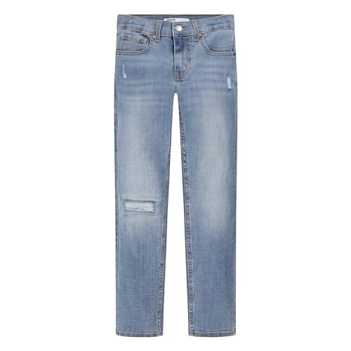 Jeans ajustados para niños elásticos que evitan roturas en las rodillas al jugar