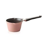 Neoflam 1qt Saucepan Butter Warmer Milk Boiling|Melting Pot, Ecolon Healthy Ceramic Nonstick Coating...