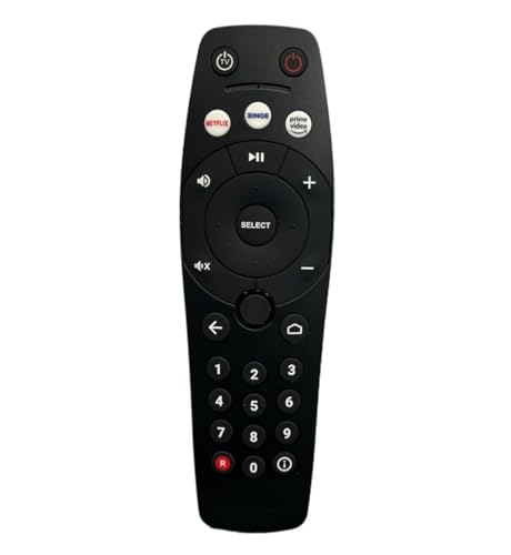Image of ZIEVA Compatible with Tata Sky Binge Plus Remots hd for Set up Box Remots - Tata Sky DTH Remots Control - Without Voice - Hotkeys Prim Video and Netfix- Your Old Remots Must be Exactly Same (Ver.2)