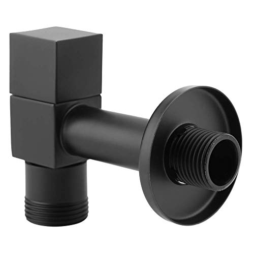 Nikou Kaltwasserhahn Wandmontage - Schwarz Für Garten & Waschmaschine