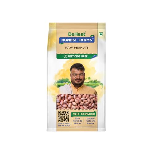 Image of DeHaat Honest Farms | Pesticide-Free | Raw Peanuts 500 Gm