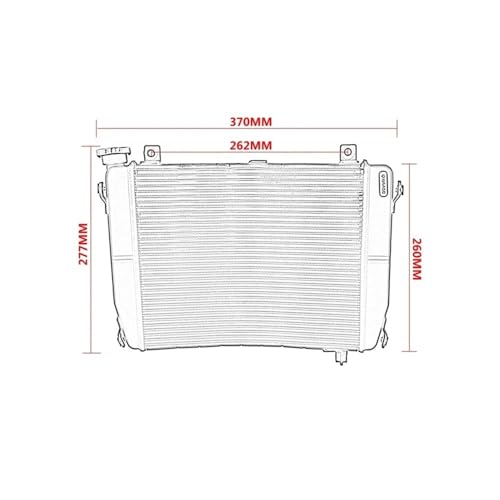 Refroidisseur d'eau de rechange adapté pour RS Tuono 660 RS660 2020-2023
