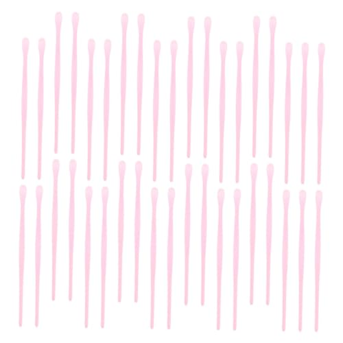 CHICAMPERA 80個 耳 ピッーニング 綿棒 耳垢 ピック 耳 クリーン スプーン スティック スクープ 除去 ピック ベビー リ ランダムカラー