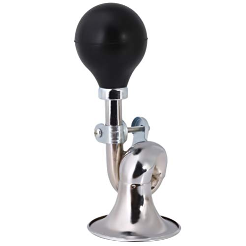 Flybloom Silver Classic Bicycle Snail Horn Mountain Bike Loud Air Horn Cycling Bicycle