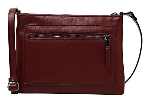ESPRIT Damen 102EA1O326 Tasche, 620/GARNET RED