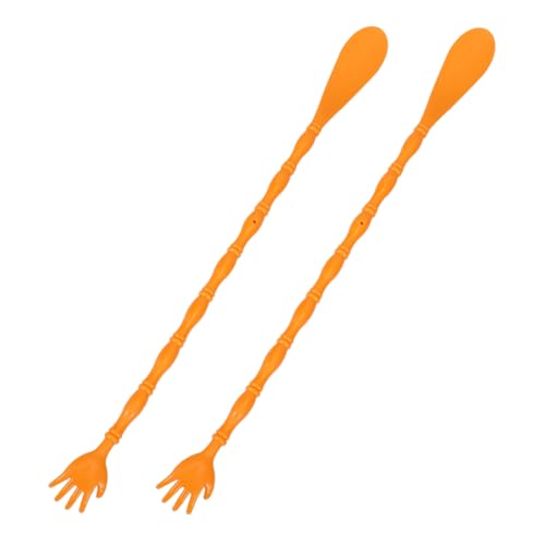 KOCKSHION 2pcs Dual-Sided Back Scratcher and Handle Shoe Horn for Easy Itch Relief and Comfortable Shoe Wearing for All Ages Portable Design for Home and Travel