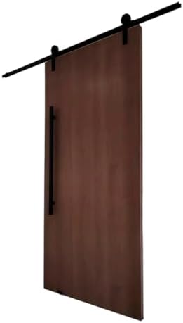 DECORPLACE, Porta Imbuia 80cm + Kit De Correr 1,5m + Puxador Flat...