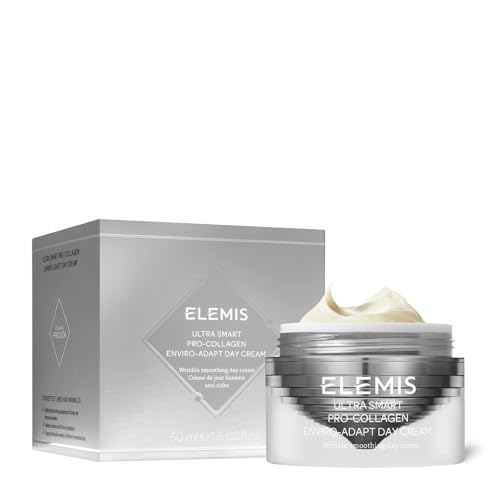 ELEMIS Ultra Smart Pro-Collagen Day Cream | Deeply Hydrates, Protects, and Softens Skin for a Younger, Firmer-Looking Complexion | 50 mL