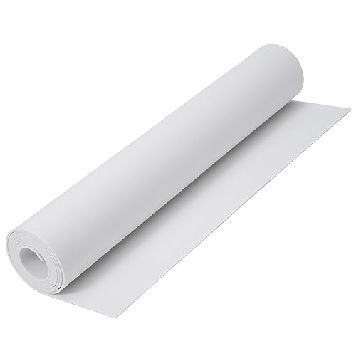 AMZQNART EVA Foam 2mm, Cosplay Foam Roll 16 x 59in?6.5sqft?White, Suitable for Large Foam Cosplay Modeling, DIY Projects, Crafts, Ultra High Density 90 kg/m3.