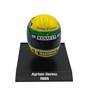 - Formel-1-Helm, kompatibel mit Ayrton Senna #12 John Player Team Lotus Formel 1 1985 1:10 Minichamps 388512
