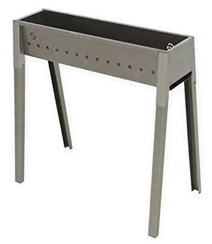 Barbacoa Con Pincho De Hierro Torino 50 En Oferta Lisa Canalina - Curopiedines Y Arrosticini De Carbono De Hierro Aluminio Torino De 50 Cm