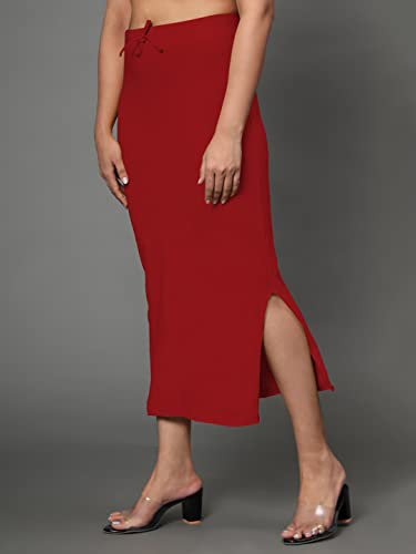 Image of Jaanvi fashion Women's Cotton Mermaid Saree Shapewear,Petticoat,Skirt, Comfortwear