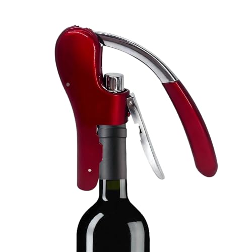 GREATRICH Sacacorchos Profesional de Botellas,Abrebotellas de Vino de AleacióN de Zinc, Cortador de LáMina Integrado, para Restaurante, Bar y Hogar, Abridor de Vino Premium, Wine Opener Eficiente