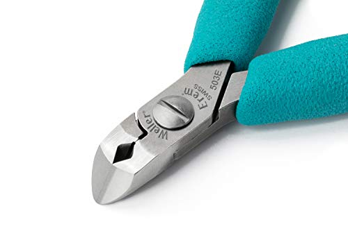 Weller Erem 503E Precision Side-Cutting Pliers, Flush, 110 mm, Multicolor - Image 3