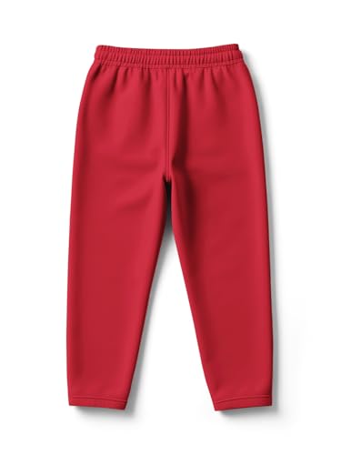 Image of HELLCAT Trendy Solid Cotton Blend Regular Fit Track Pant for Boys - Pack of 3