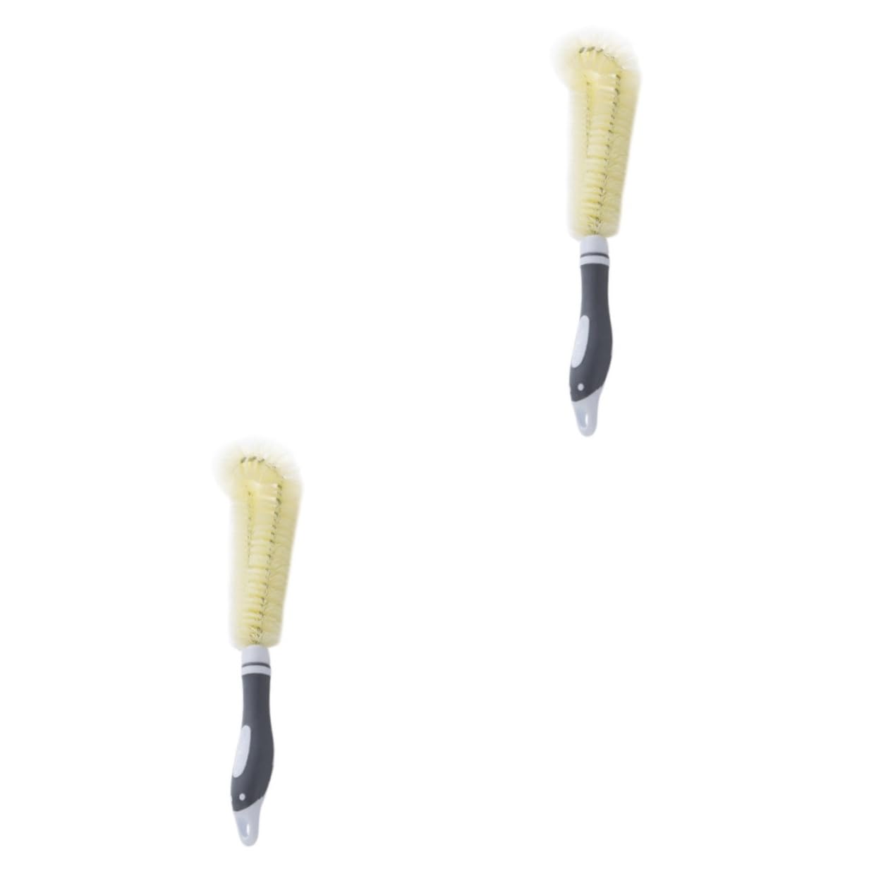 Mobestech 2piezas Cepillo De Limpieza De Copas Mango Herramienta Duradera para Biberones y Botellas para Hogar y Cocina Diseño Compacto y Práctico para Almacenamiento