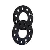 MKKDYC Élargisseurs de Voie Auto Compatible avec Mercedes pour Benz 2 Pièces Adaptateur D'espacement De Roue De Voiture 5 Cosses Adaptateur D'espacement À Bride Élargie PCD:5x112 CB:66.5mm(3mm)