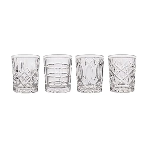 Mikasa Shot Glasses Cordial, Set of 4