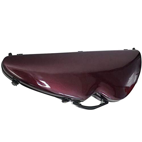 Vioolzakken en koffers Paarse viool harde case met hygrometer suspensie 4/4 full-size luxe verstelbare riemen (Color… - Image 3