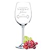 GRAVURZEILE Leonardo Weinglas – Zur Perfektion gereift V1 – Personalisiert mit Namen & Datum – Hochwertige Lasergravur – 460 ml – Geschenk für Sie & Ihn zum Geburtstag, Valentinstag & Weihnachten