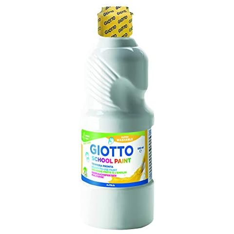 GIOTTO SCHOOL PAINT 500ML WHITE Cover