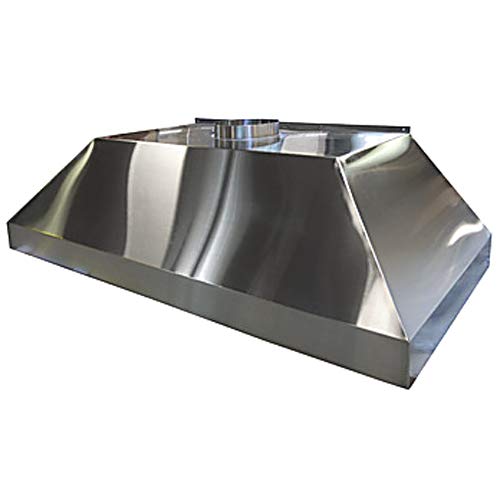 HEMCO13130 Stainless Steel Wall Canopy Hood, 36" W x 30" L x 18" H, Fluid_Ounces, Degree C, Stainless Steel, (
