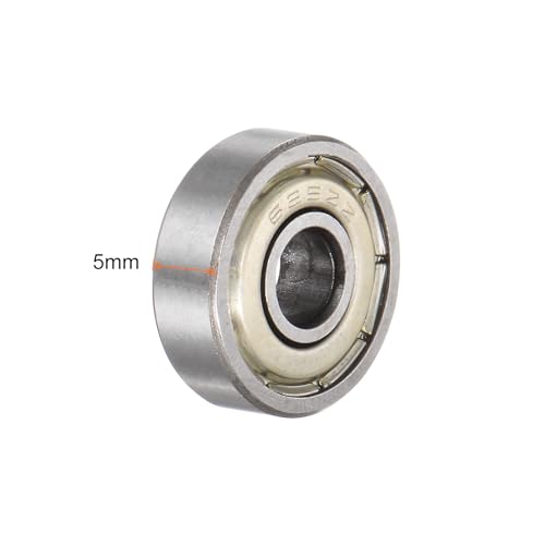 QUARKZMAN 15 Stück 625ZZ Kugellager 5x16x5mm Kohlen Stoffstahl Doppelt Abgeschirmt ABEC3 Z1 Lager für Motoren