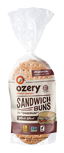 Ozery Bakery, 100 Calorie Whole Wheat OneBun, Pita Bread Thin Buns, 8-Count Bag, (Pack of 6) Ozery Bakery, 100 Calorie Whole Wheat OneBun, Pita Bread Thin Buns, 8-Count Bag, (Pack of 6)