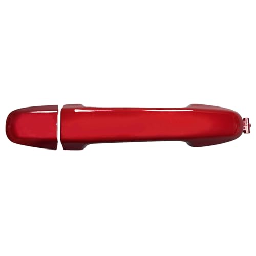 Lcyolada Front Right Passenger Exterior Door Handle Compatible with Toyota Camry 2012-2017, 69211-06090-D0, Red Painted Color