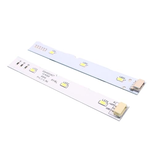 MRVAKDYDI Tiras de luz LED de Repuesto para frigoríficos, Barra de lámpara LED for refrigerador, Blanca, 13 cm x 16 mm, Repuesto for BCD-575WDBI 0064001827, Puerta Delantera, 1 Unidad