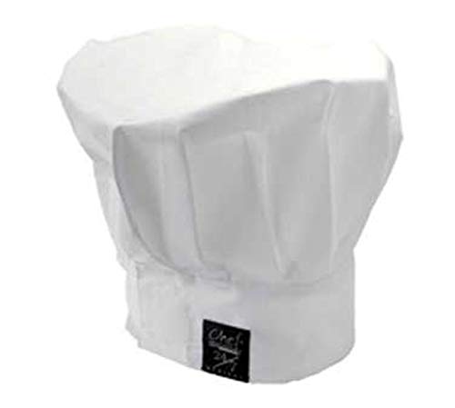 Chef Revival H400WH Poly Cotton Chef Hat, 13-Inch, White